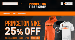 Desktop Screenshot of princetontigershop.com